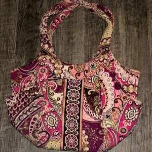 Vera Bradley Vibrant Paisley Tote Bag